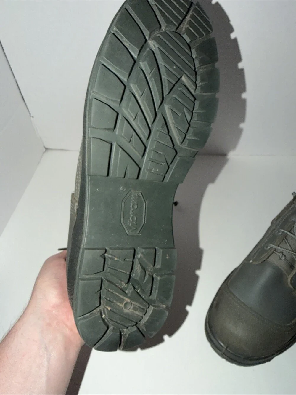 Belleville 680 ST Gore-Tex Air Force steel toe boots green 10r Vibram Sole